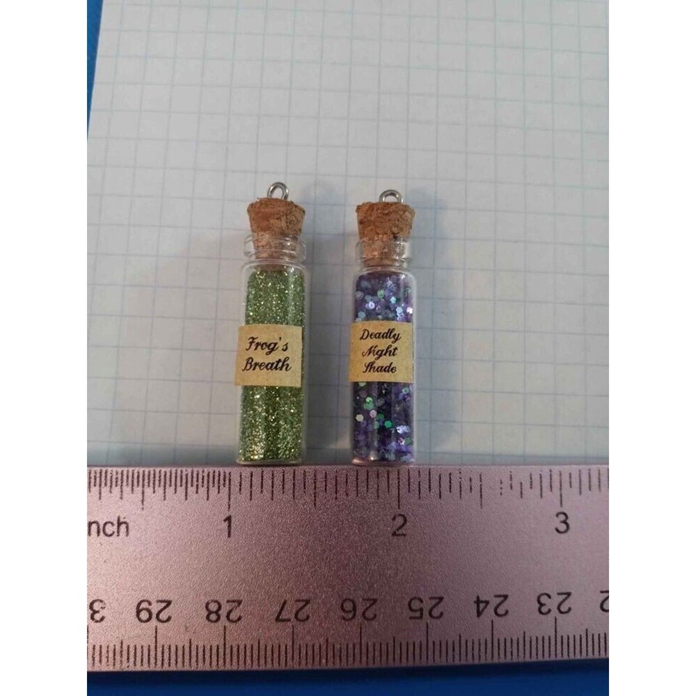 Miniature Wish Bottle Charm Nightmare Before Christmas NBC